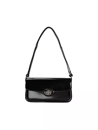 TORY BURCH | Sac en cuir - Mini sac ROBINSON SPAZZOLATO | schwarz